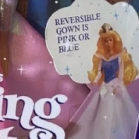 Vintage Disney Classic Sleeping Beauty and Prince Philip 1991